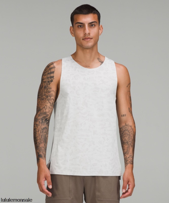 Lululemon Deutschland DELULU985 | Lululemon Deutschland Landschaft Camo Texturiertes Trainings-tanktop